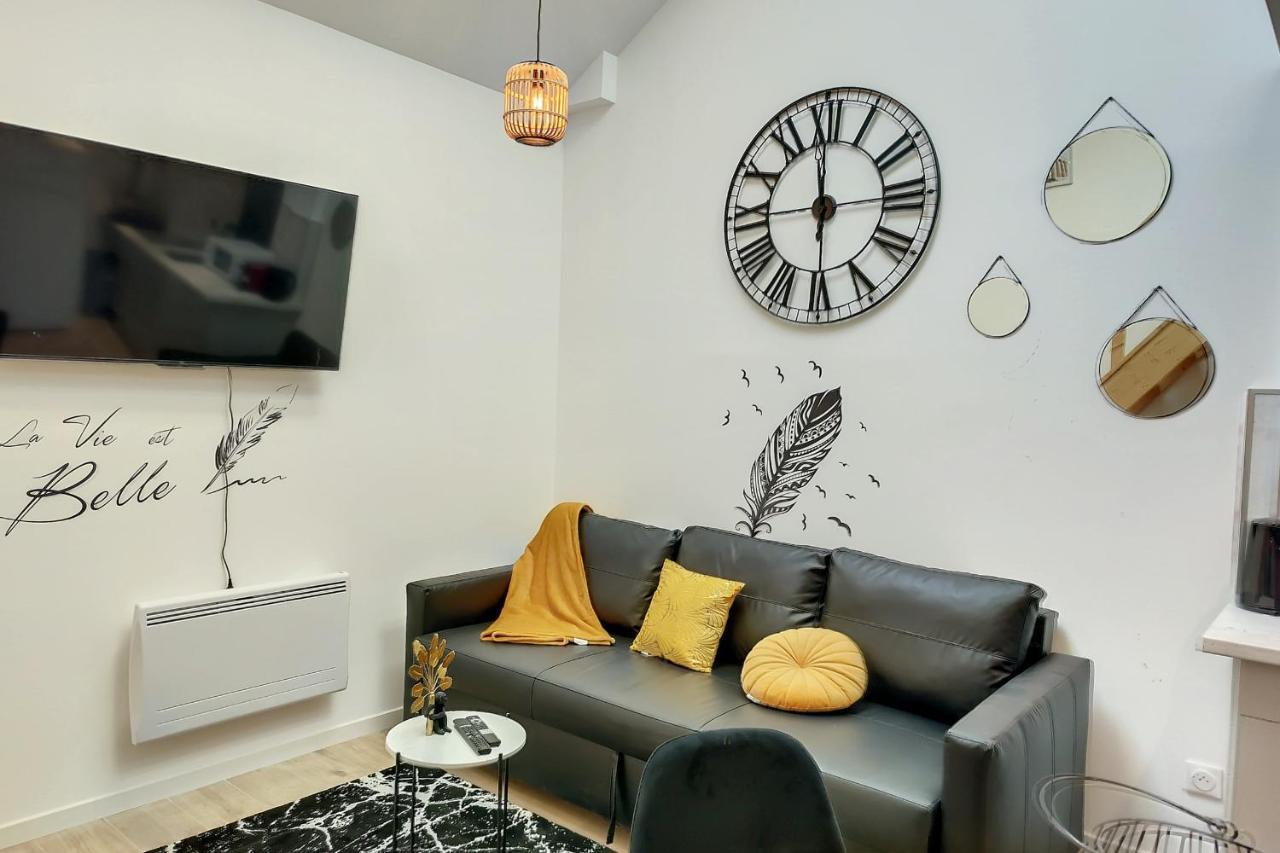 Sublime Appart Renove Duplex Centre Ville 4Pers Wifi Saint-Quentin  Exteriér fotografie