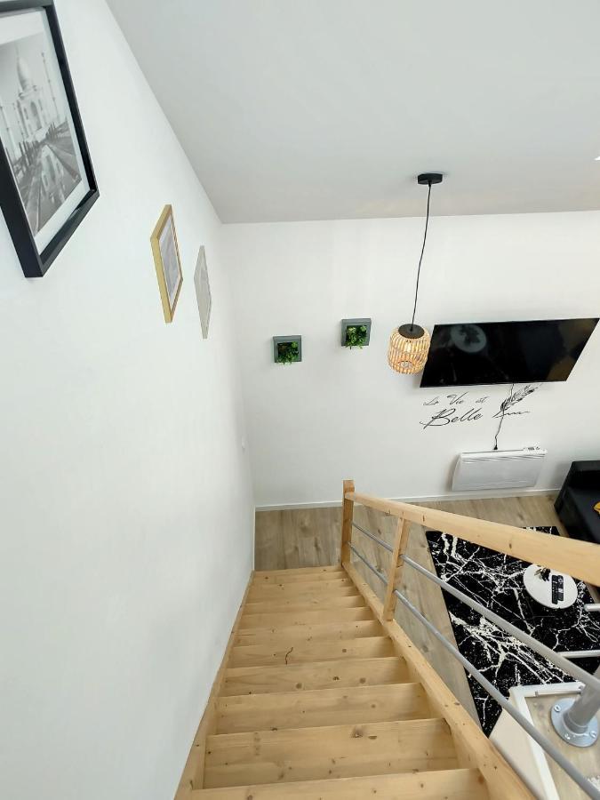 Sublime Appart Renove Duplex Centre Ville 4Pers Wifi Saint-Quentin  Exteriér fotografie